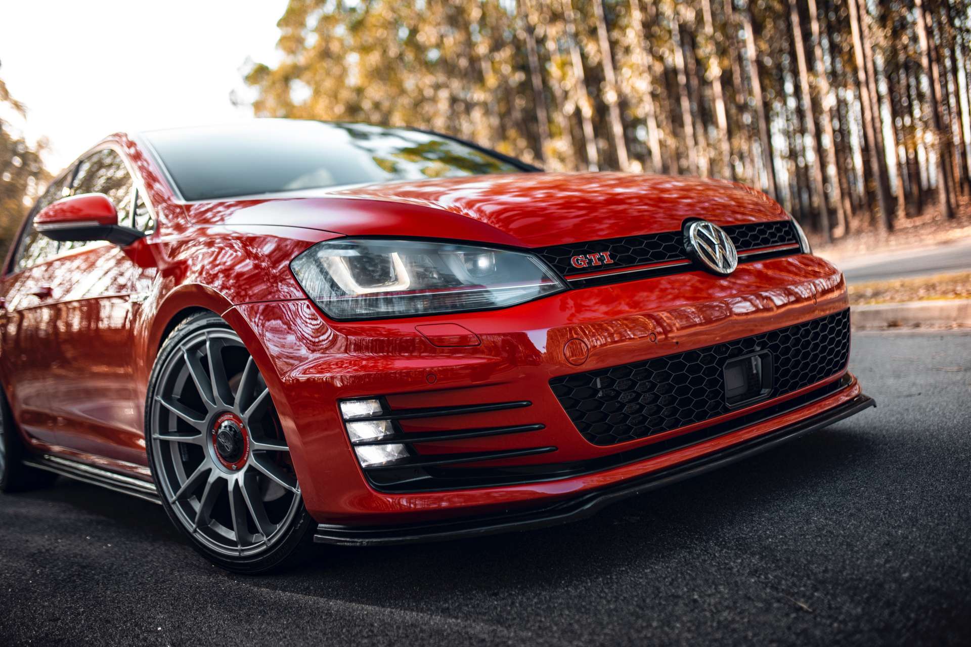  GOLF GTI RED
