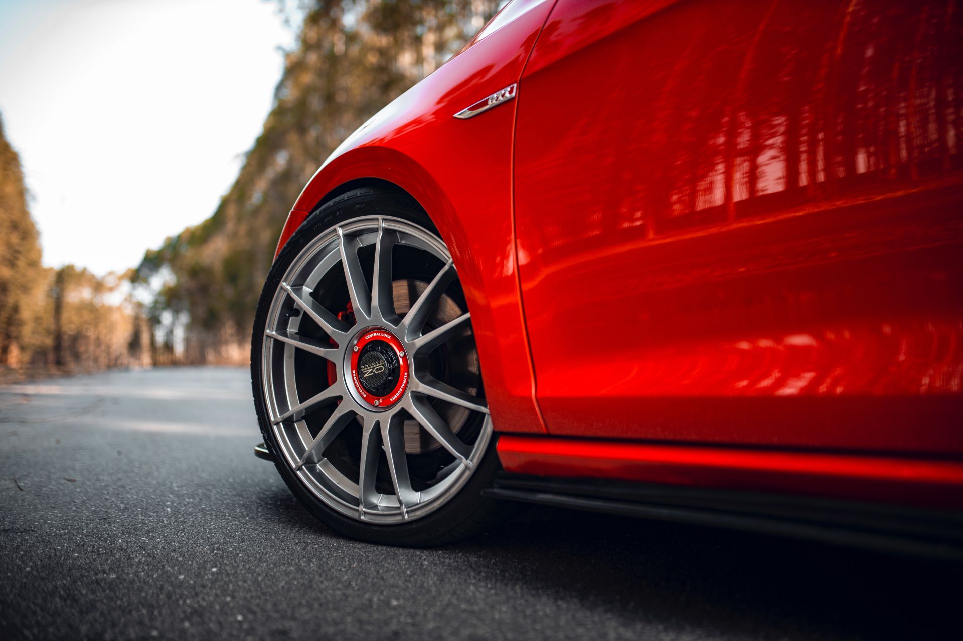  GOLF GTI RED